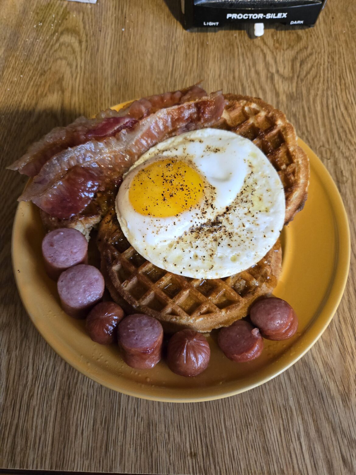 Today, I'm showing off a duck egg.