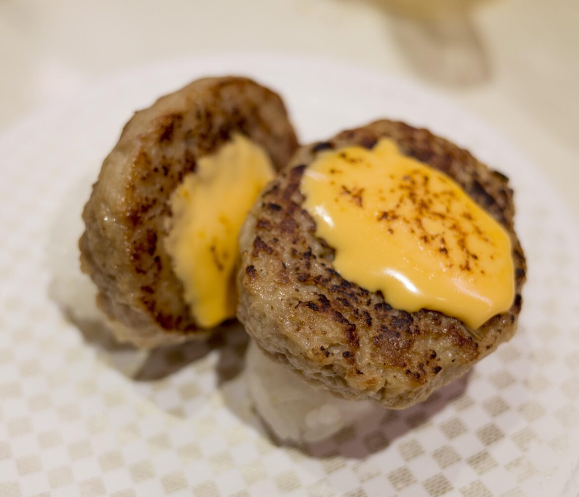 Cheeseburger Nigiri