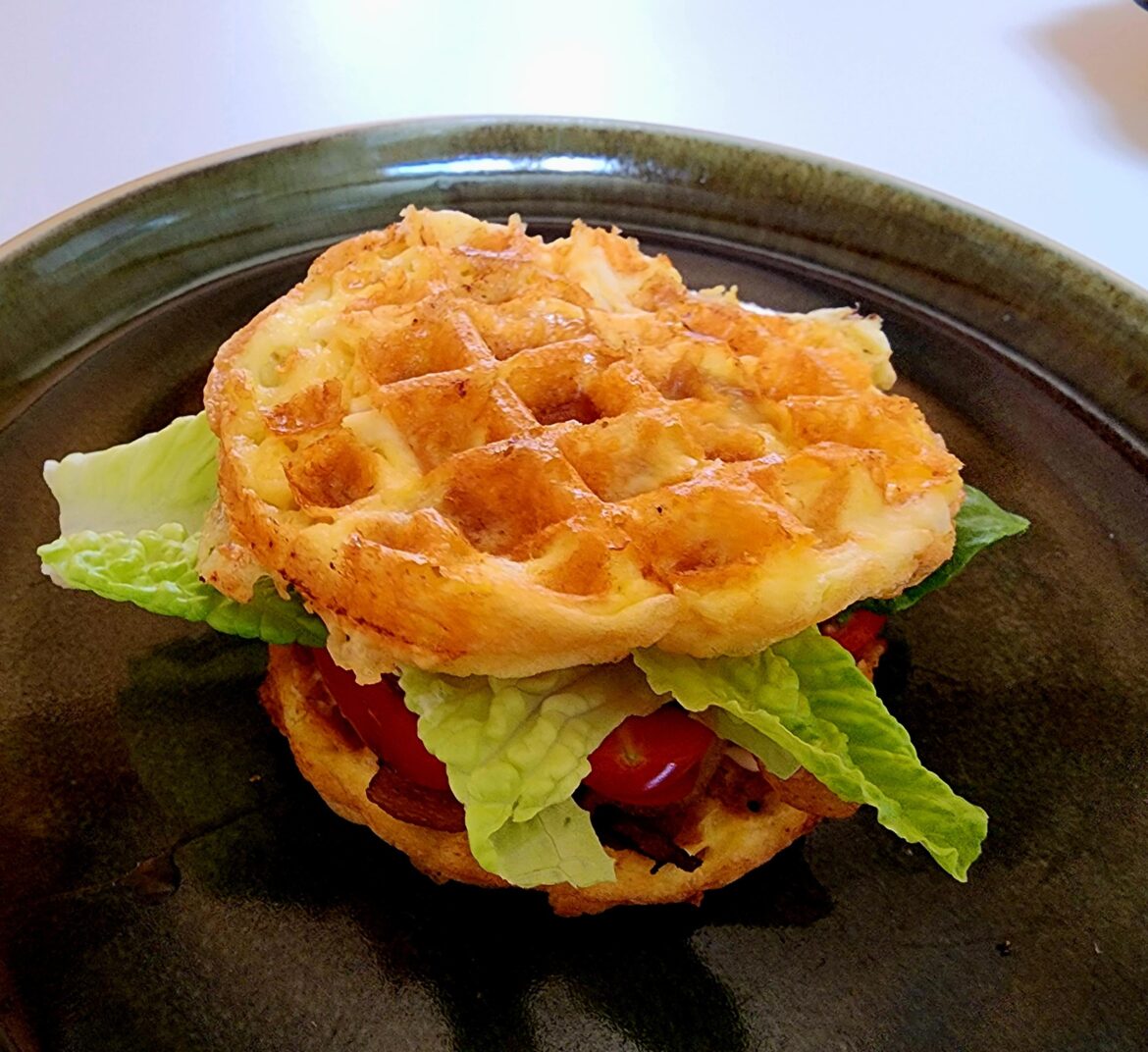 Chicken Chaffle BLT