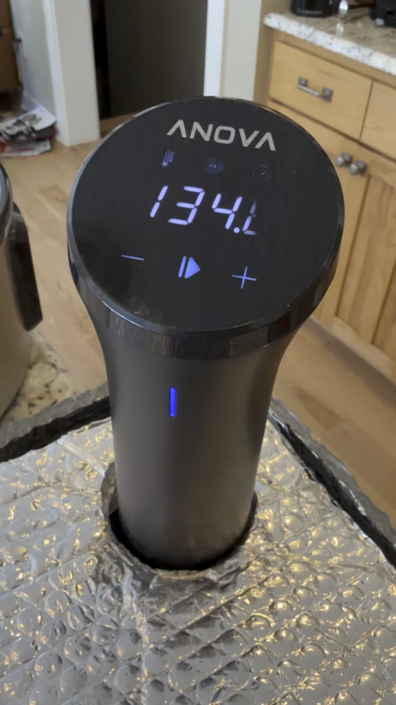 Sous vide works but makes awful noise