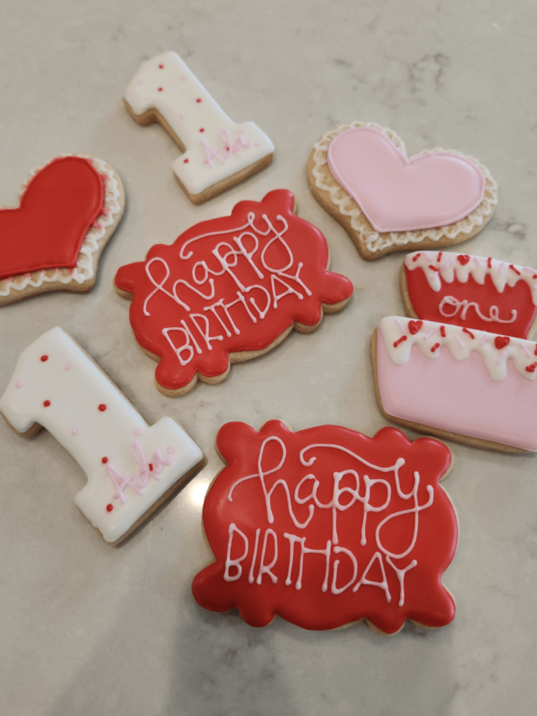 Valentine's Day first birthday!