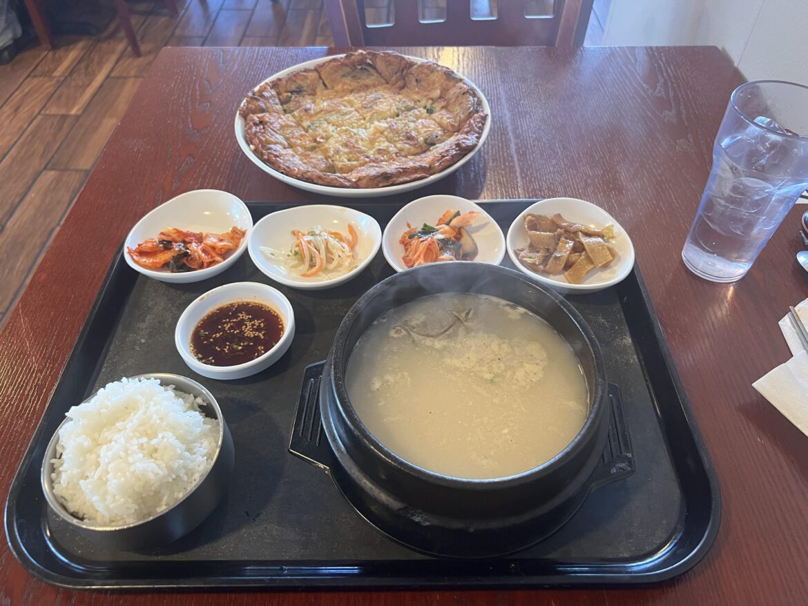 tried new korean food!