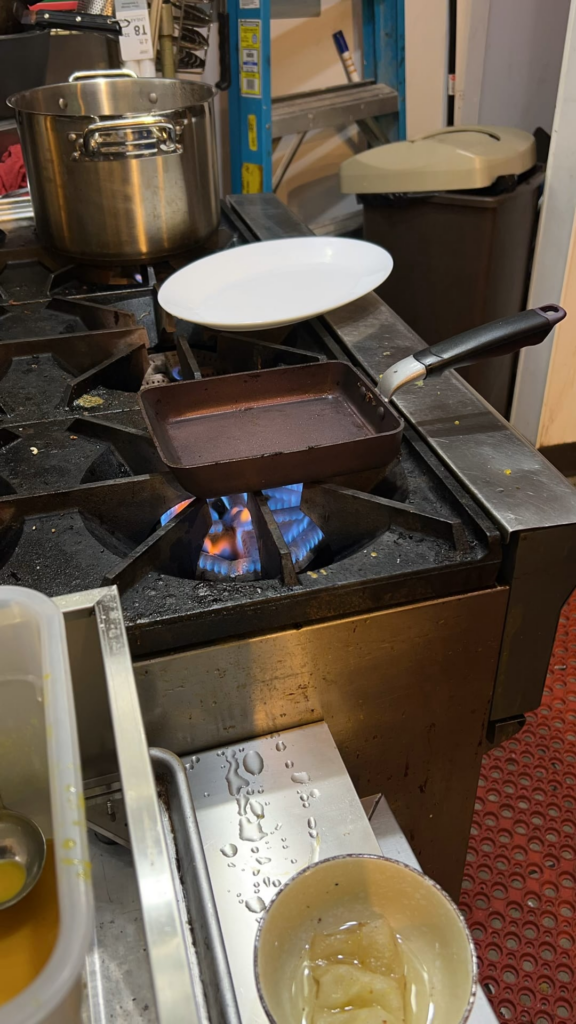 Made a bunch of tamagoyaki for restaurant soft opening weekend. 😮‍💨