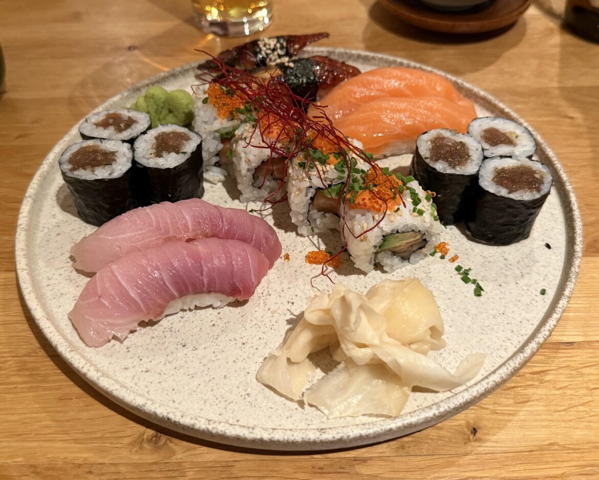 Great sushi i had