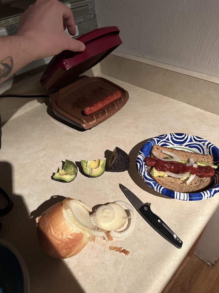 Hot dogs on the foreman!