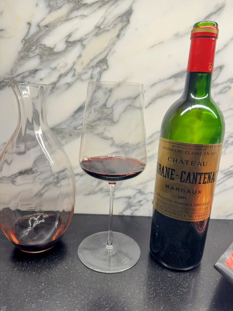 A favorite champagne & a sublime Margaux A favorite champagne & a sublime Margaux