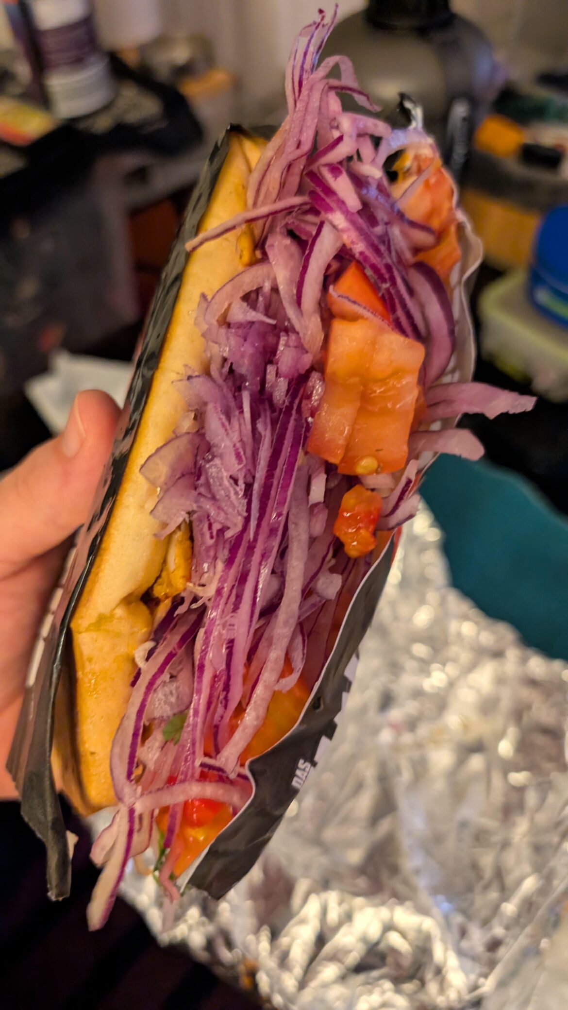 Thought you guys might appreciate my chicken Döner