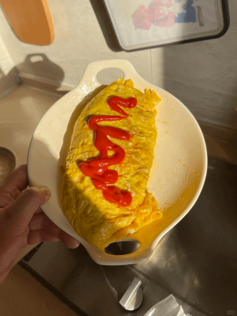 Made my own omelette