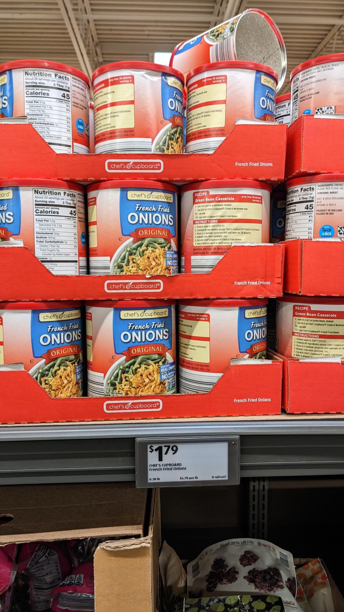 Found at Aldi. Guess the diet is over...