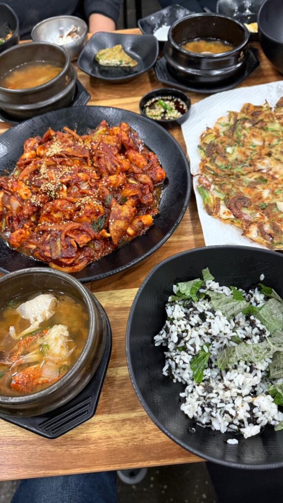 Osam-Bulgogi and Haemul-pajeon