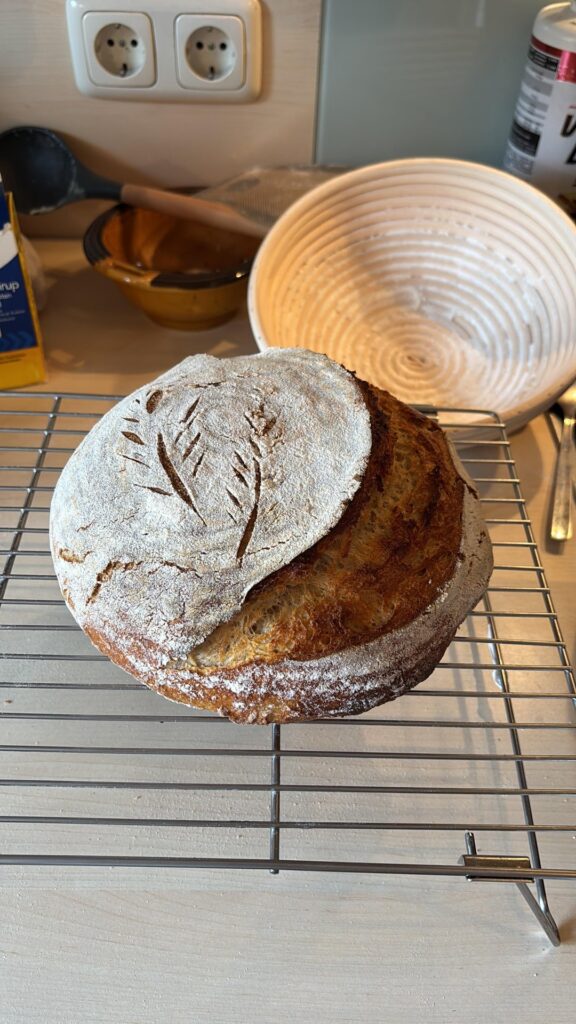 My first potato bread