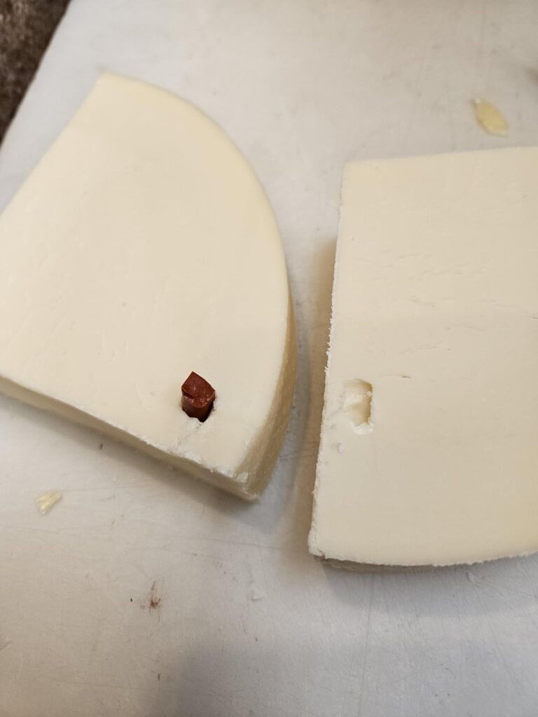 What is this in my provolone