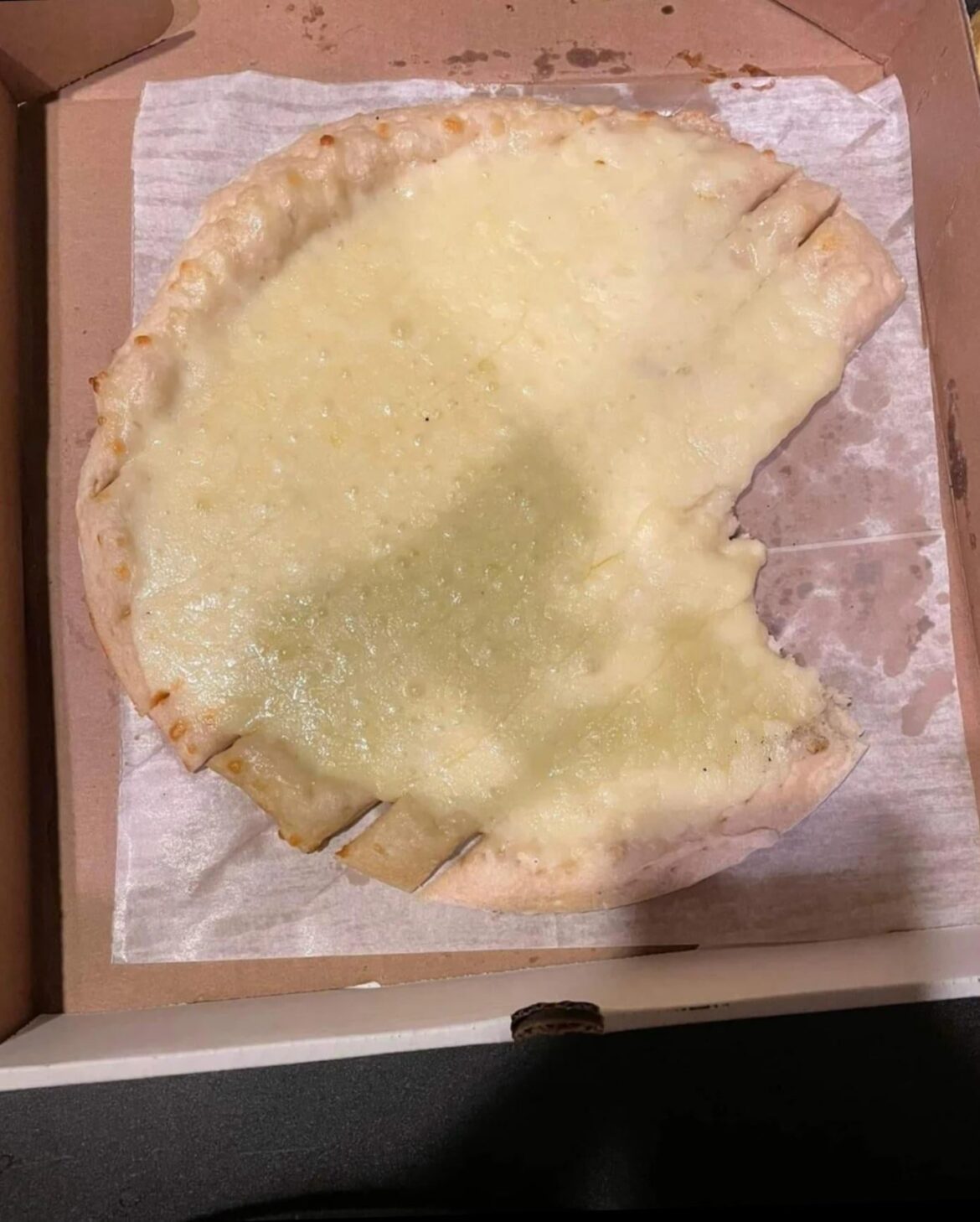 I ordered cheesy bread, I got cheesy bread. I don't think I want cheesy bread anymore