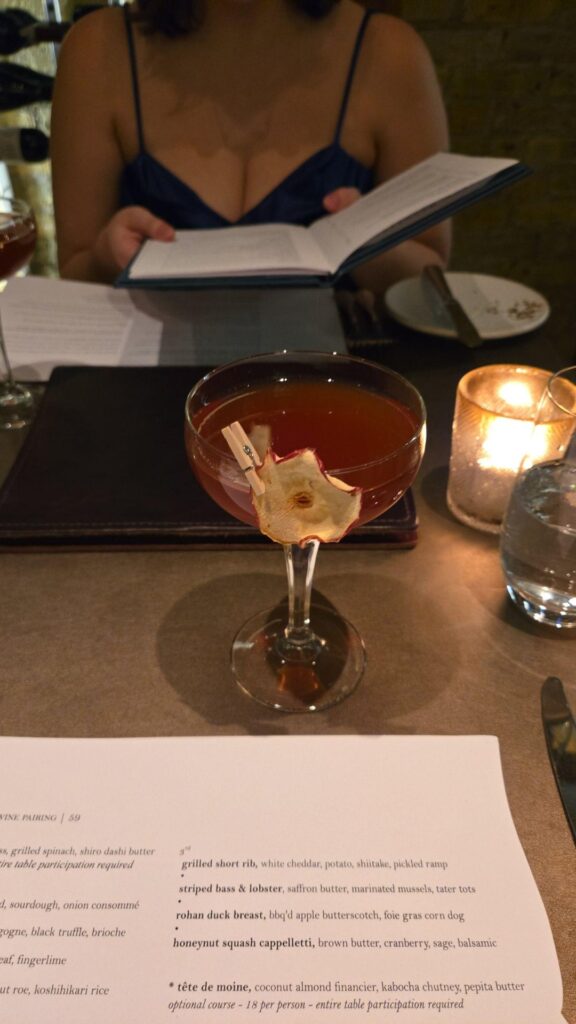 Some photos from our anniversary dinner at SEPIA