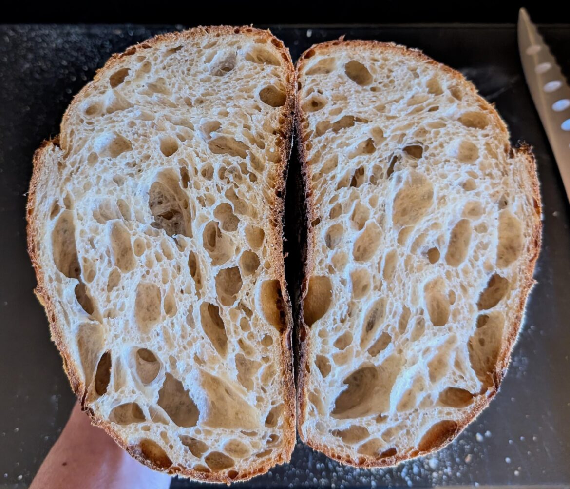 Sourdough Bake #3 - Crumb Check
