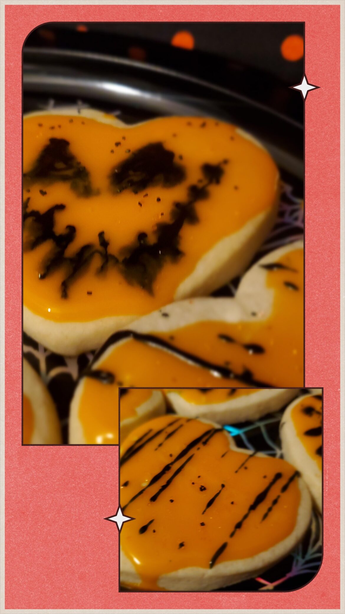 Made some Valloween cookies this year.