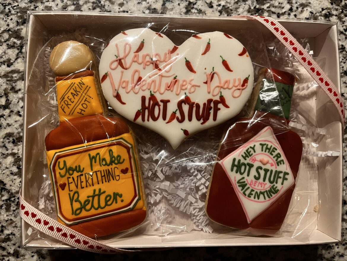 Wife has these made for me for Valentine’s Day