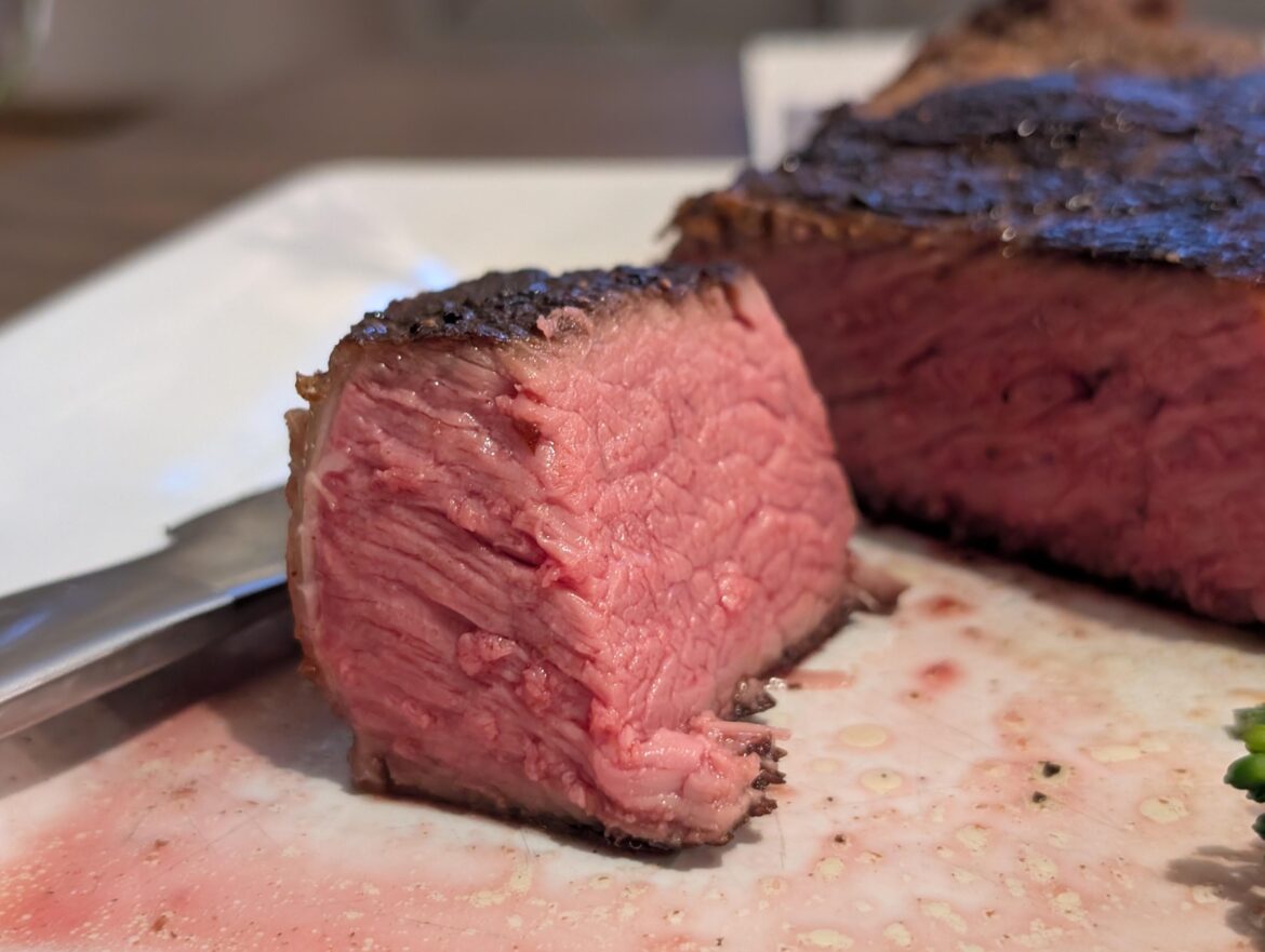 135 Ribeye @ 3 hours