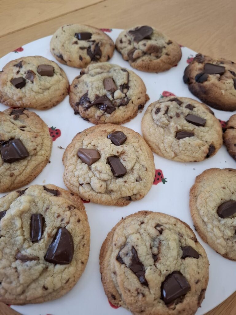 The UK is stormy and grey - so cookies are the answer