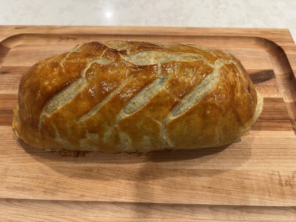 First time making Beef Wellington