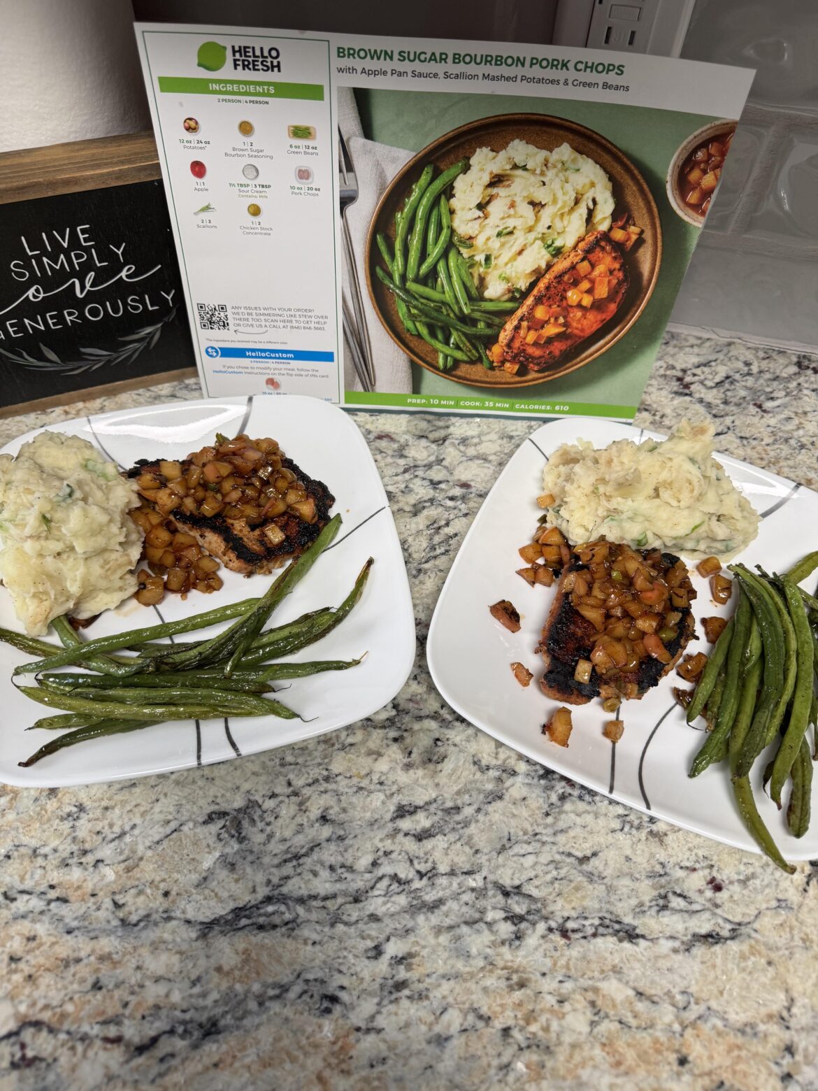 Brown Sugar Bourbon Pork Chops