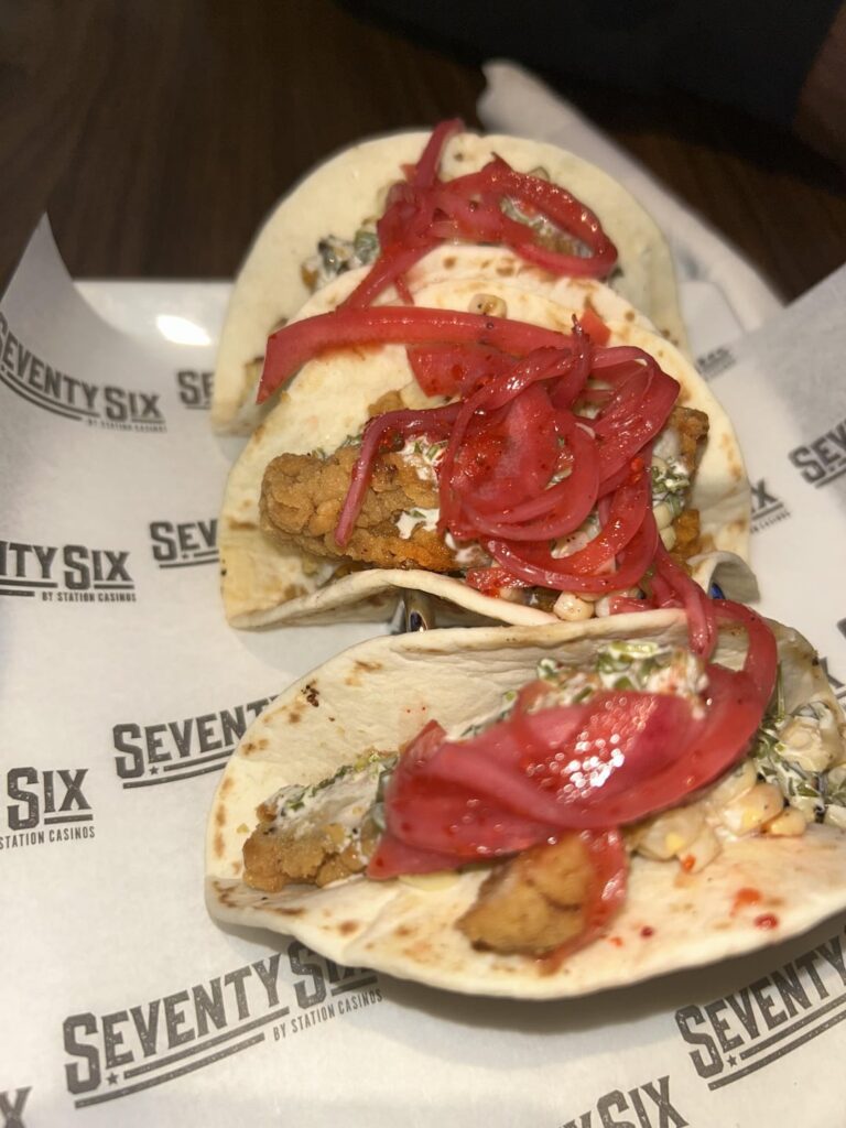 Bar tacos . Seventy Six by station casinos