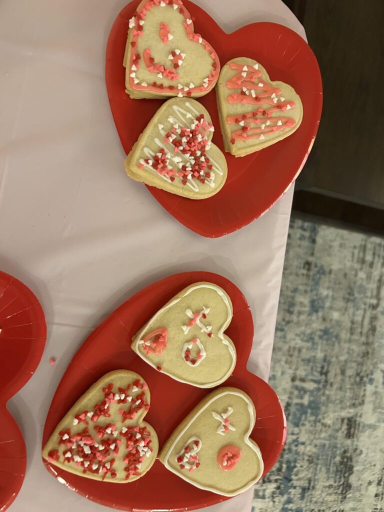 First Time Decorating Cookies for Valentine’s Day