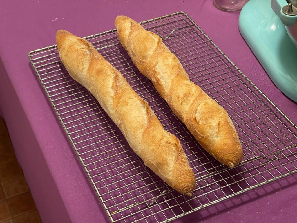 I might not have a job, but at least I have baguettes