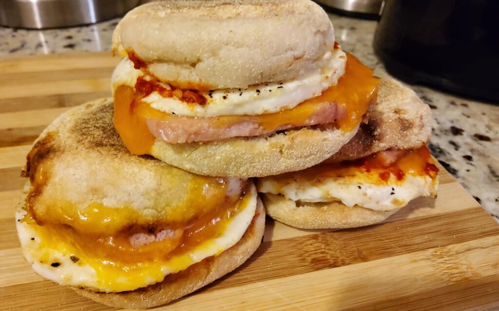 My take on Egg Mc Muffin.