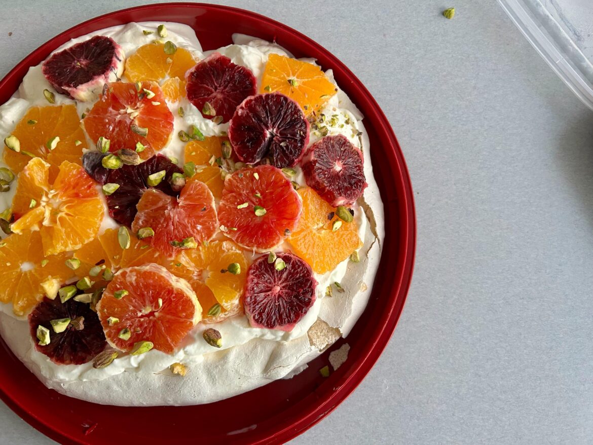 Orange Blossom Pavolva