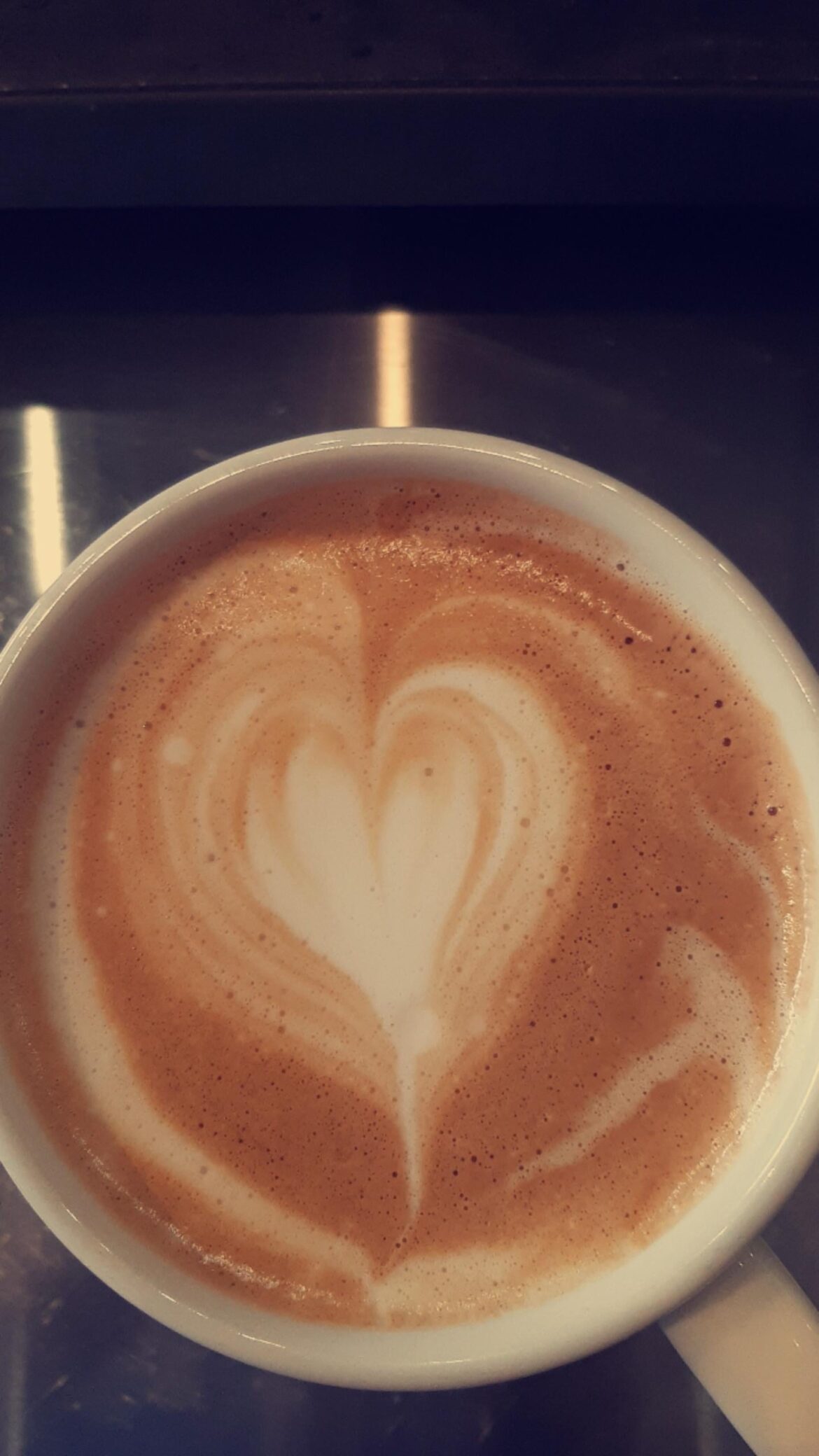 First pour of the day wasn't too shabby