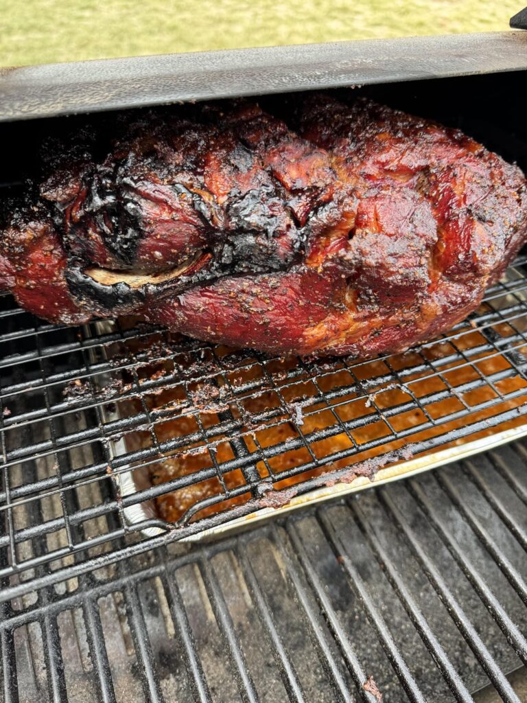 First Pork Butt for the Super Bowl