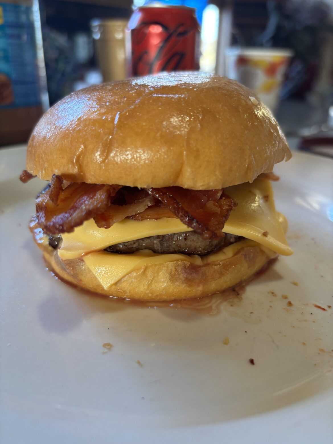 Bacon cheeseburger