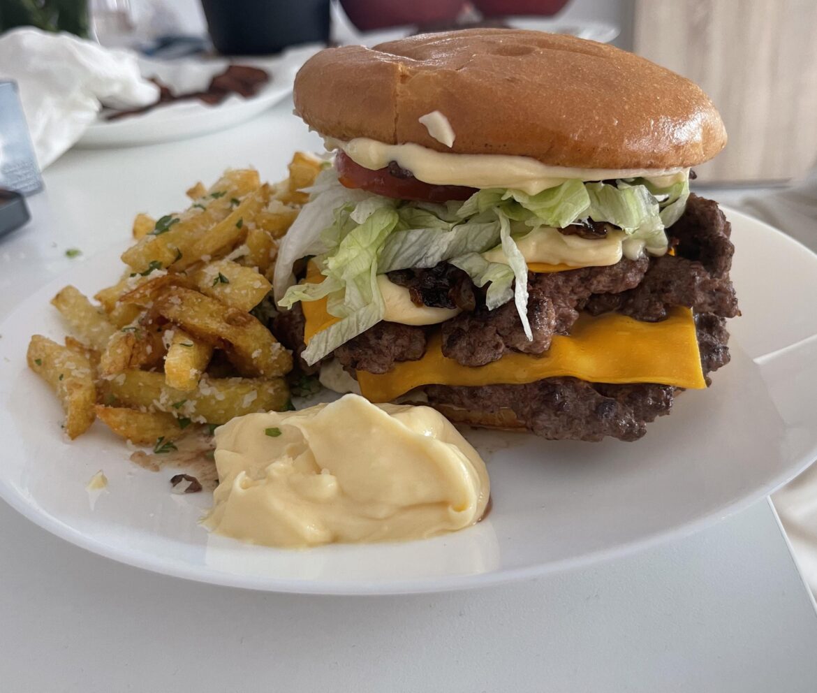 Burger I’ve made last week