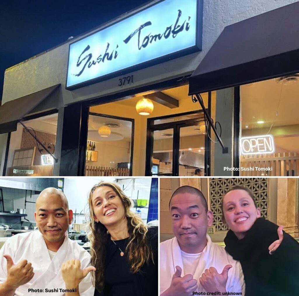 I Went to Miley Cyrus' Favorite Sushi Place in LA - Sushi Tomoki (Studio City) - Mariana in LA