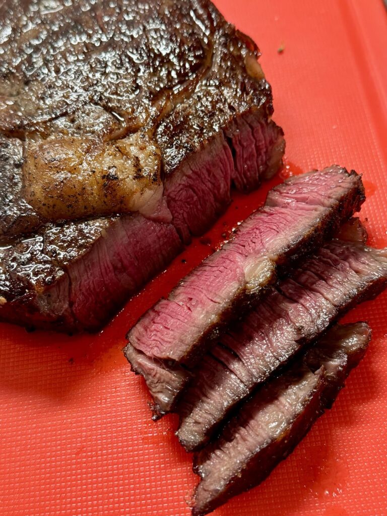 First steak I've cooked in about 2 years. Ribeye. 9.5/10