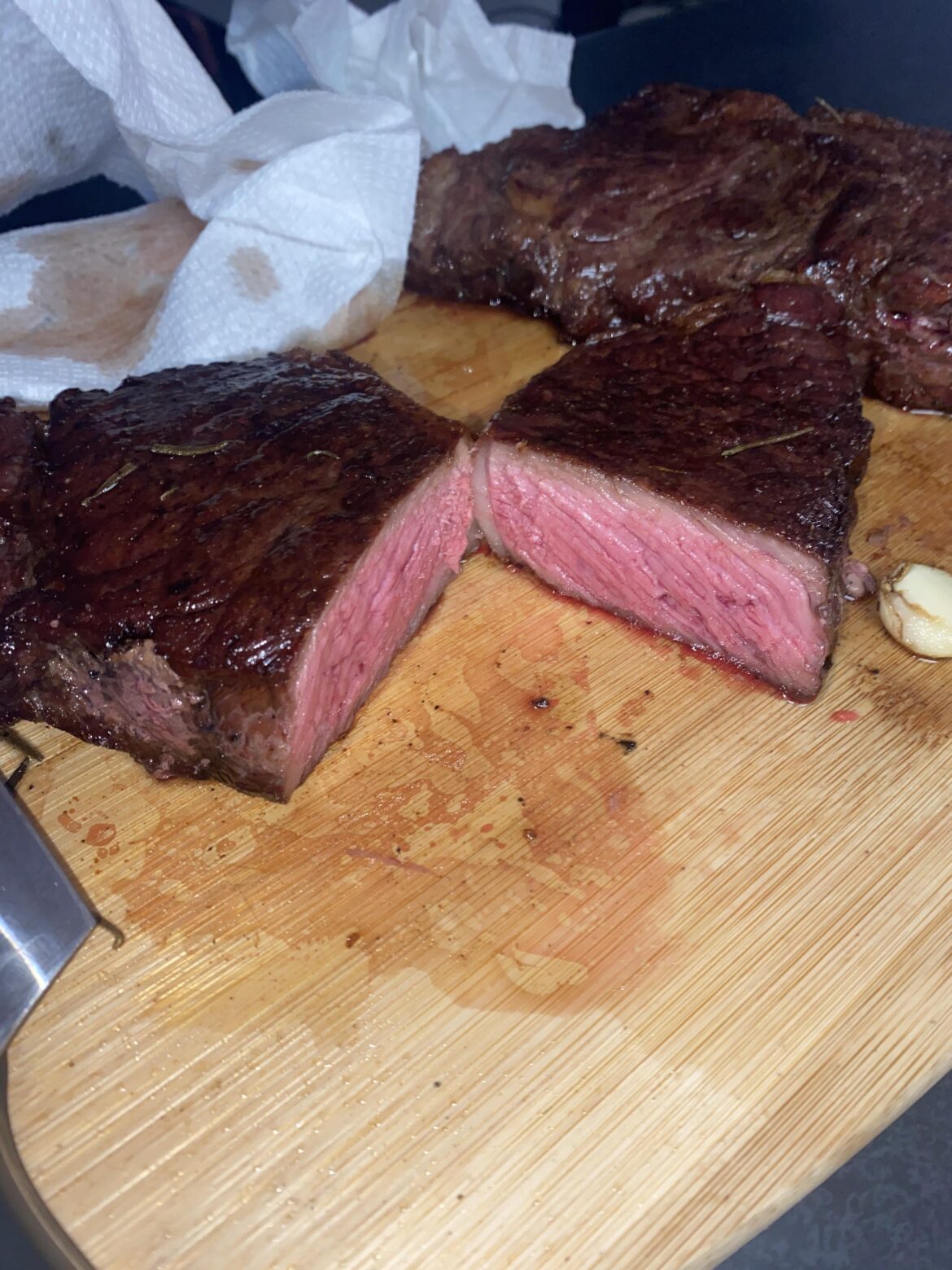 First time reverse searing, how did I do?