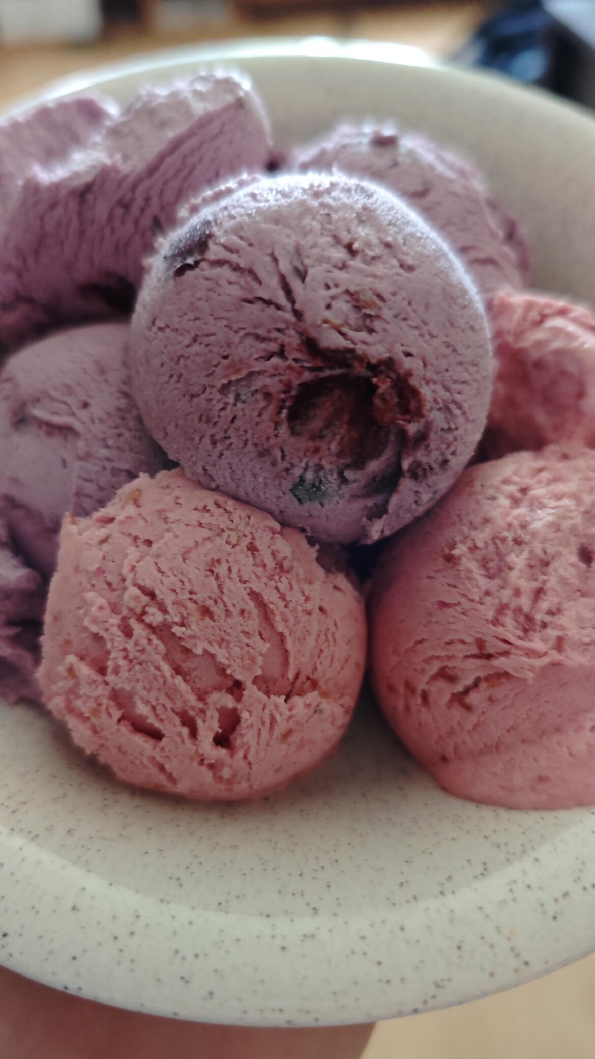Glucomannan ice cream