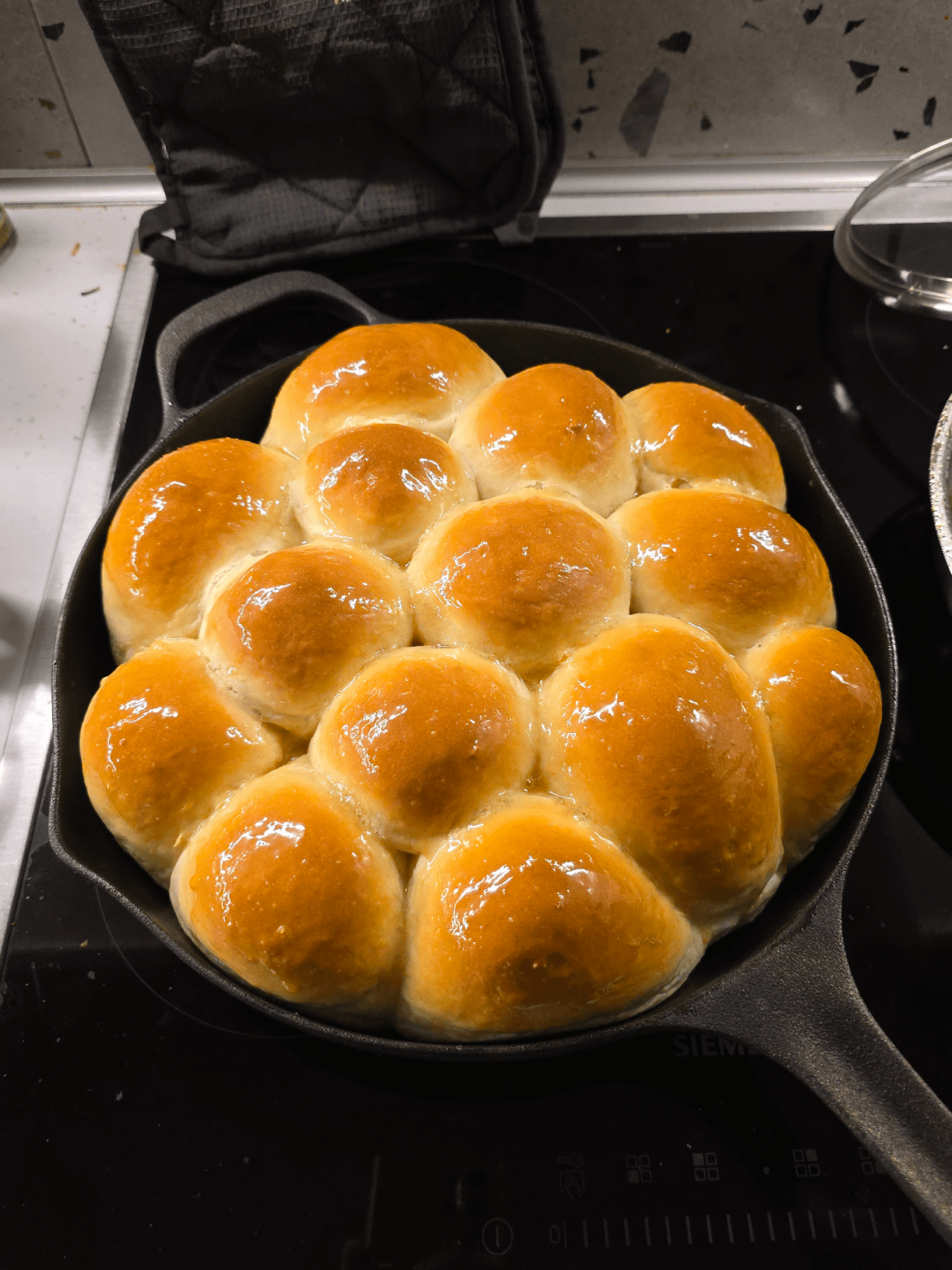 Baked some dinner rolls