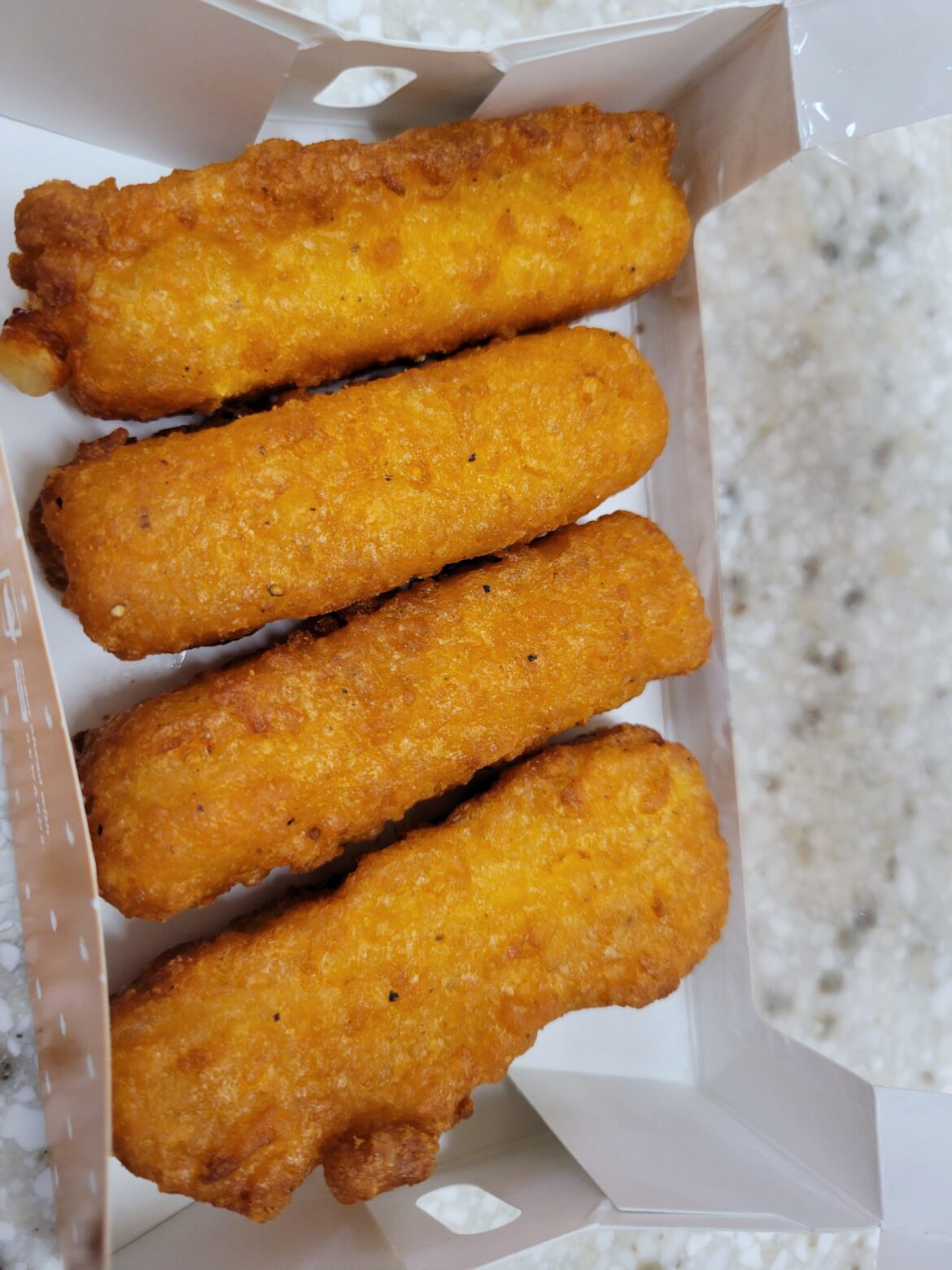 Couldn't resist some mozzarella cheese sticks at the gas station last night.