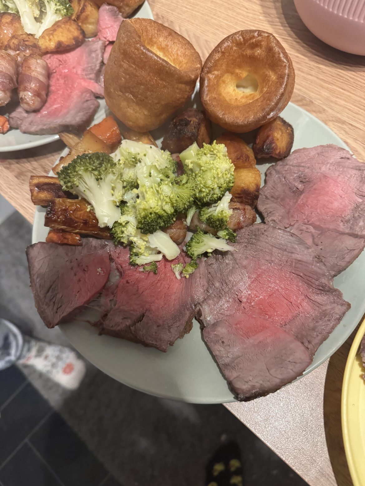 Roast beef dinner Roast beef dinner