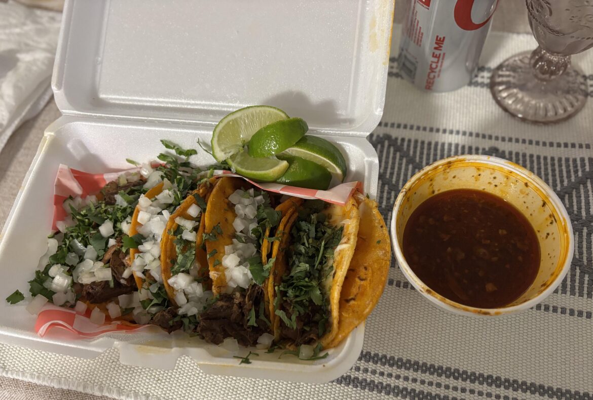 Birria tacos from my favorite Mexican place