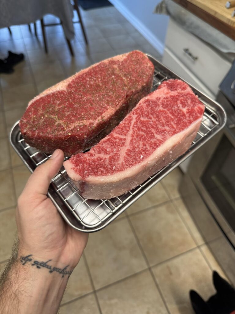 Strips were on sale, and the marble was marblin’