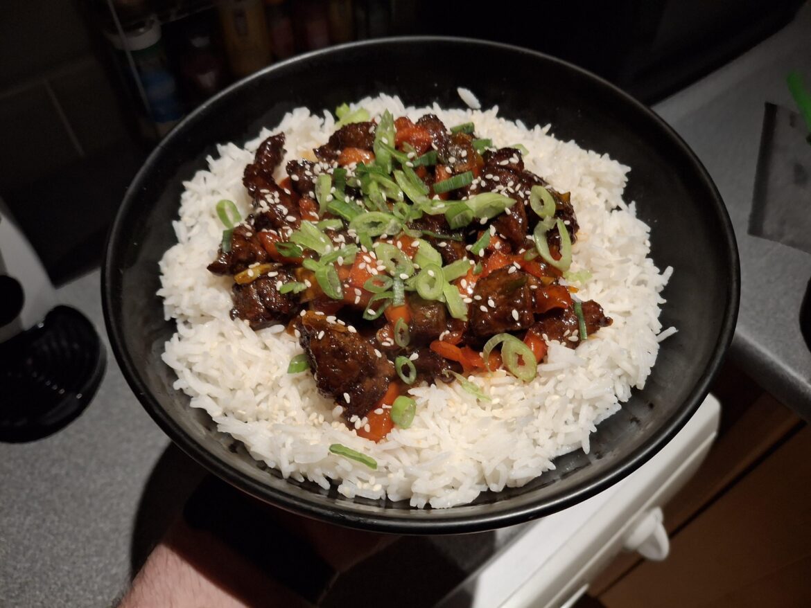 Crispy korean chilli lamb