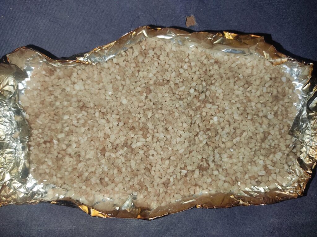 smoked chillies and salt