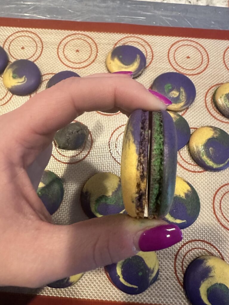 Flavor ideas for Mardi Gras Macs