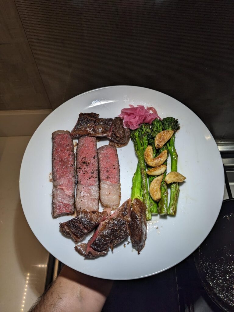 My steak had turned out better thanks to your advice