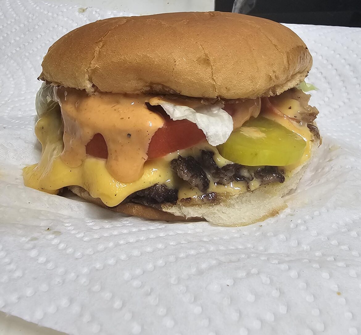 Rate my burger please!