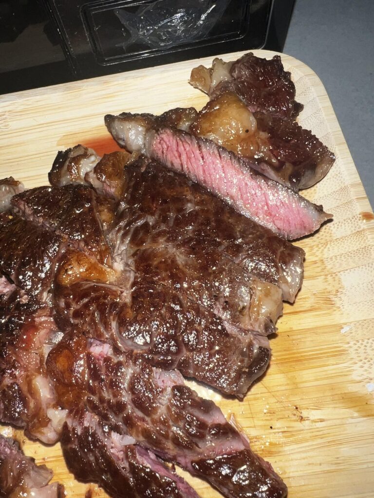 Second time making steak.