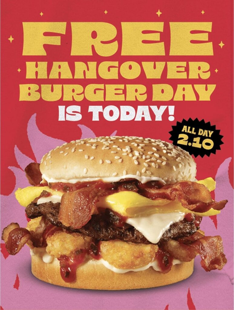 Carl’s Jr. Hangover Burger